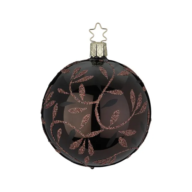 inge-glas-leichter-freudentanz-christbaumkugel-8-cm-braun image 1