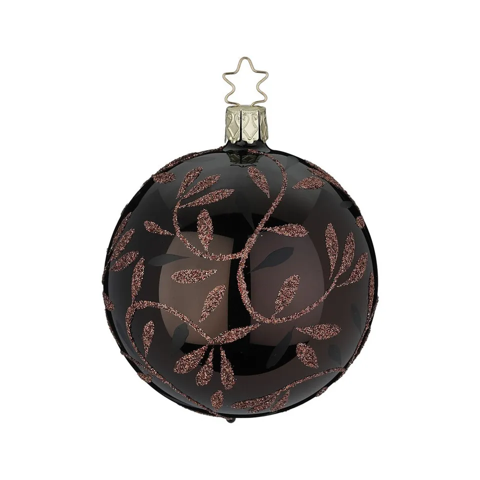 inge-glas-leichter-freudentanz-christbaumkugel-8-cm-braun image 1