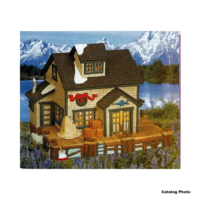 lemax-ol-fisherman-s-shack-miniatur-fischerh-tte image 1