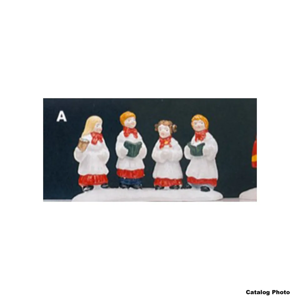 lemax-choir-boys-girls-weihnachtschor-figuren image 1