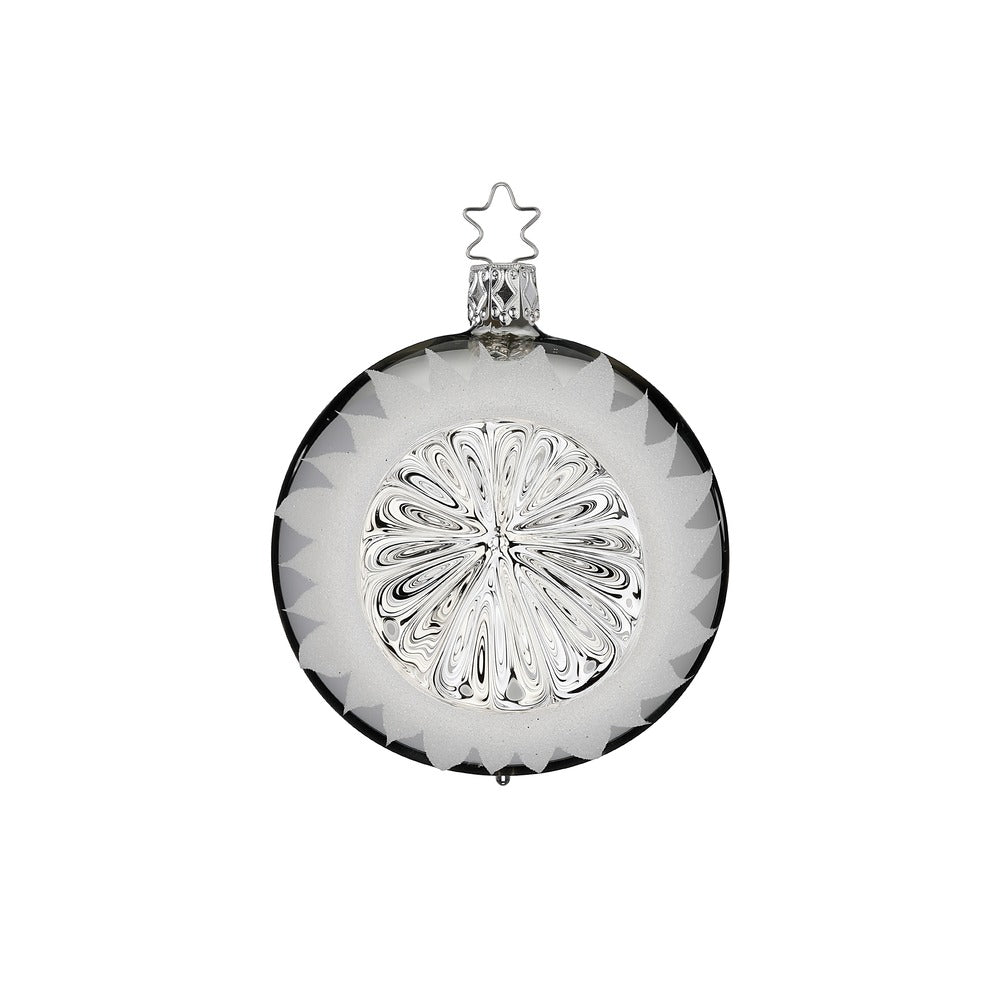inge-glas-silberner-glanz-christbaumkugel-6-cm image 1