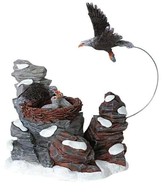 lemax-eagles-feeding-miniatur-figur-f-r-weihnachtsdorf image 1