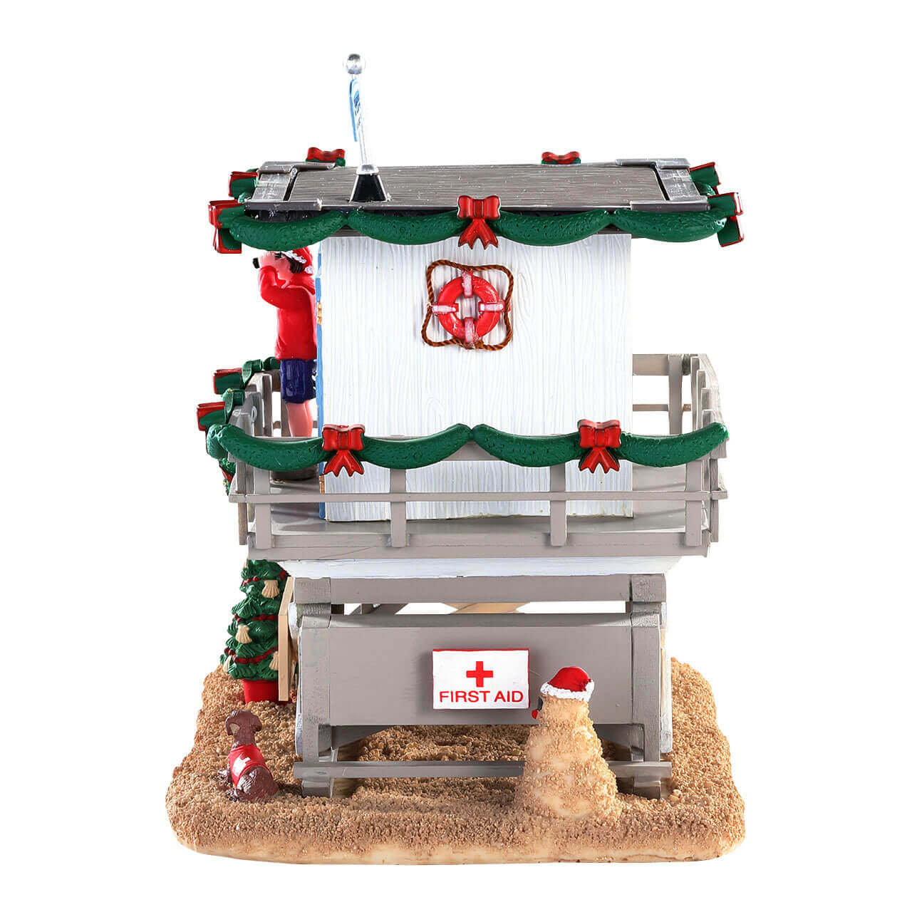 lemax-lifeguard-station-miniaturhaus-station image 2