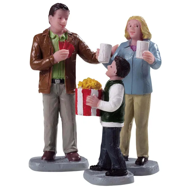 lemax-at-the-movies-miniatur-figurenset-kino-szene image 1