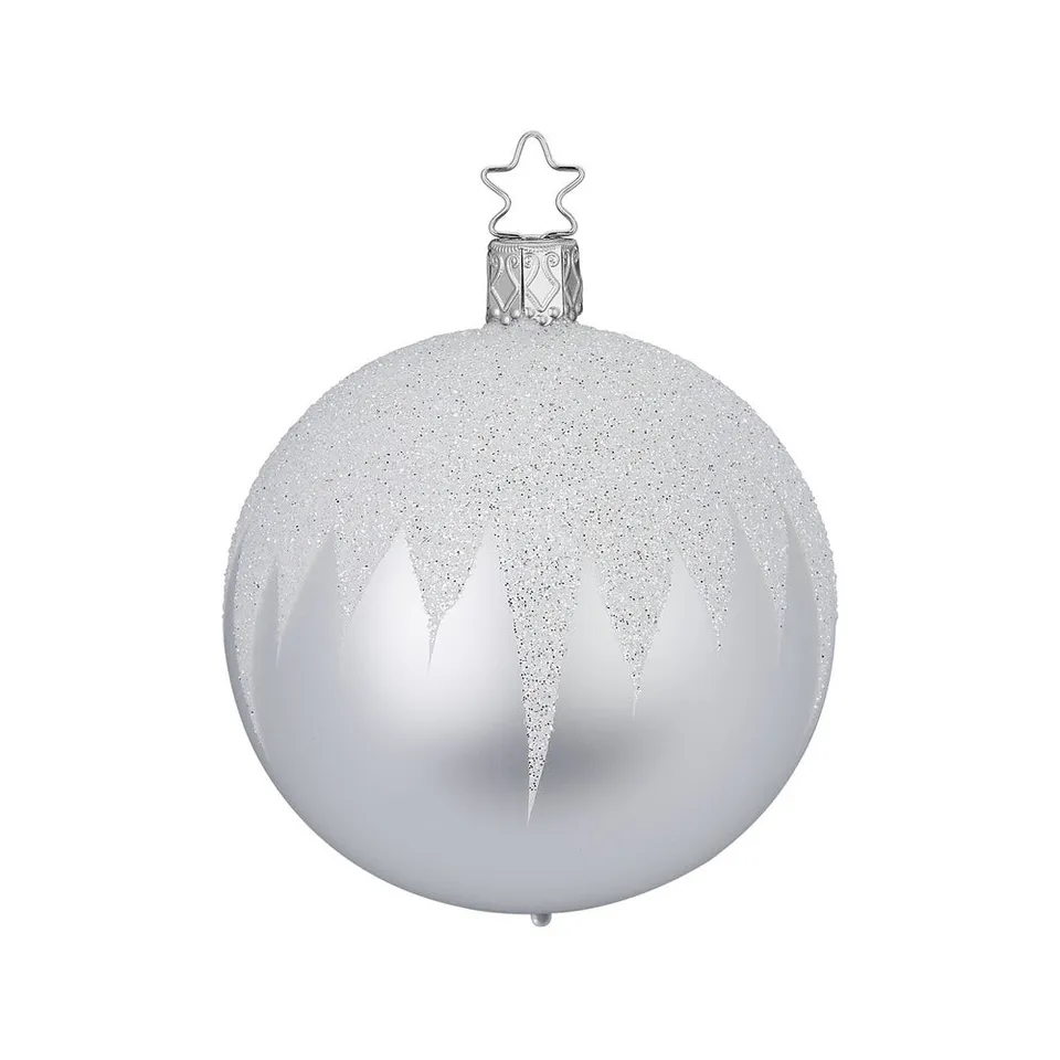 inge-glas-schneedach-christbaumkugel-glas-8-cm image 1