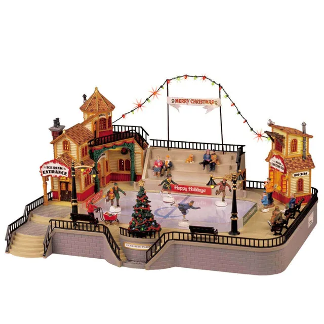 lemax-parkside-ice-skating-plaza-animierte-eisbahn image 1