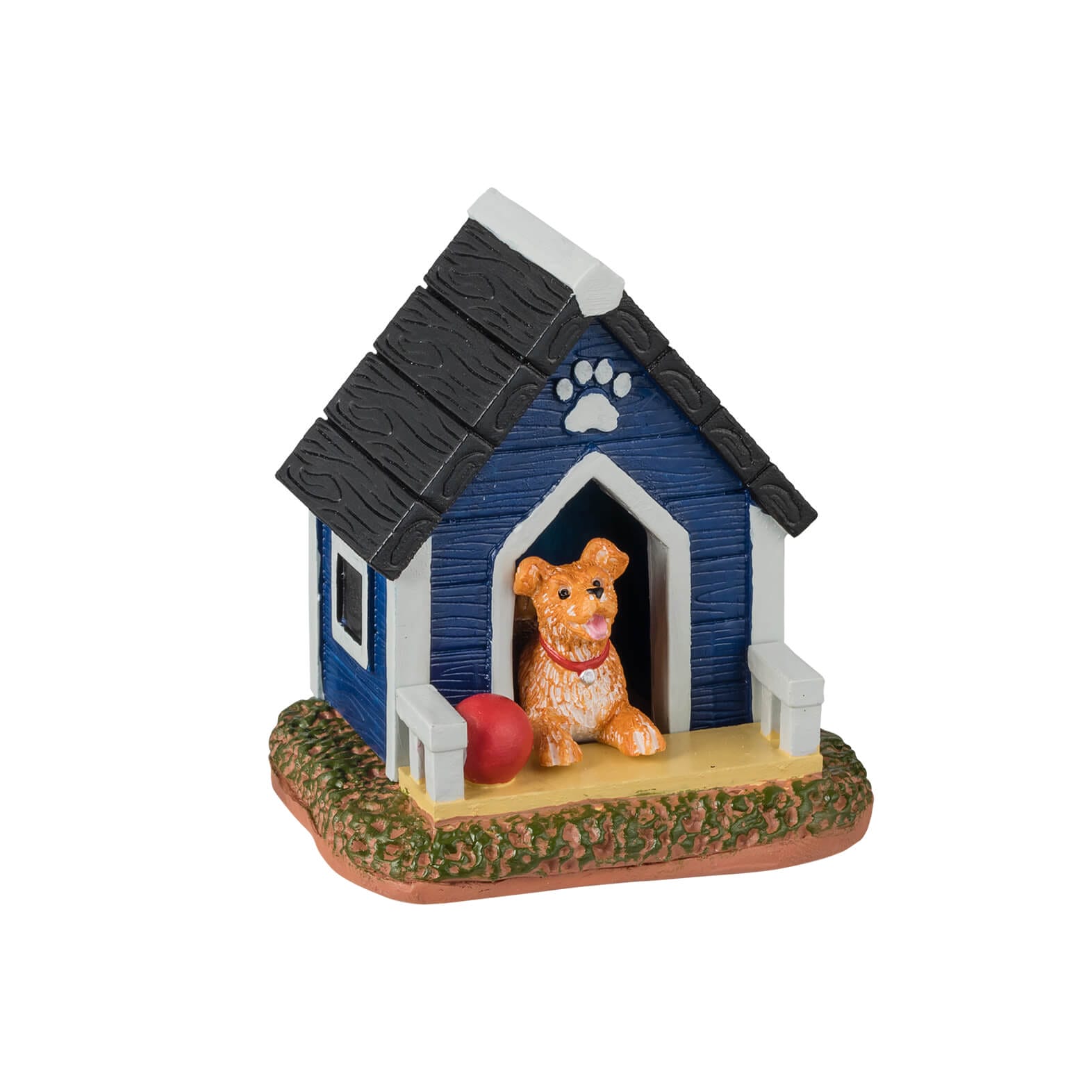 lemax-fluffy-s-house-miniatur-hundeh-tte-mit-welpe image 1