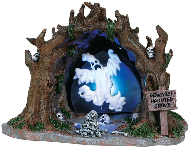 lemax-haunted-grove-spooky-town-gruselhaus image 1