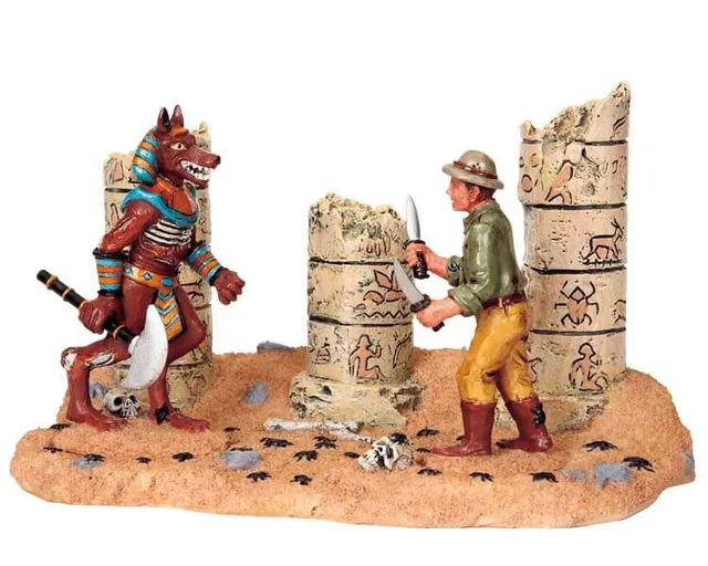 lemax-battle-anubis-spooky-town-figur image 1