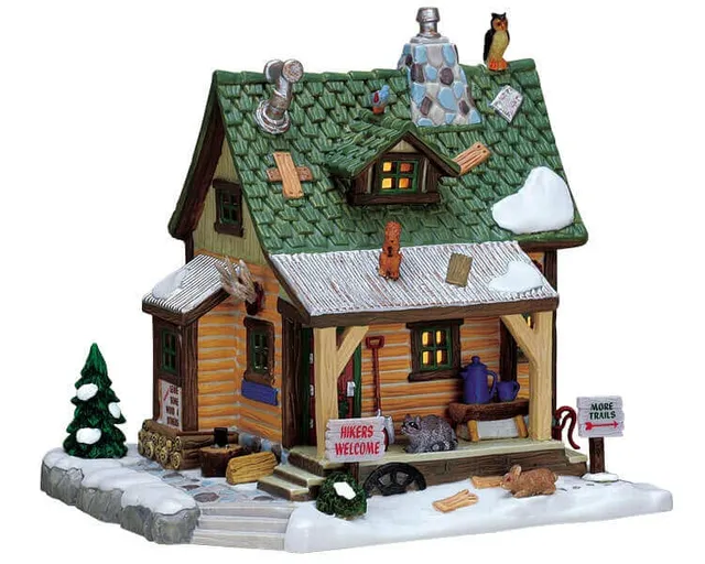 lemax-hikers-cabin-weihnachtsdorf-h-tte image 1