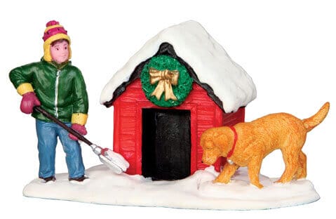 lemax-digging-out-the-doghouse-weihnachtsfigur image 2