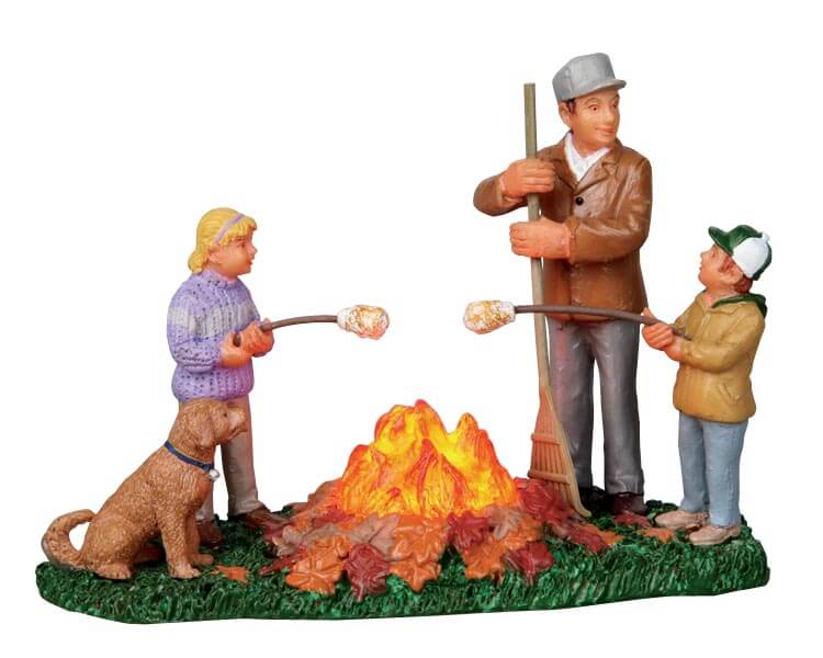 lemax-burning-leaves-miniatur-figur-f-r-weihnachtsdorf image 2