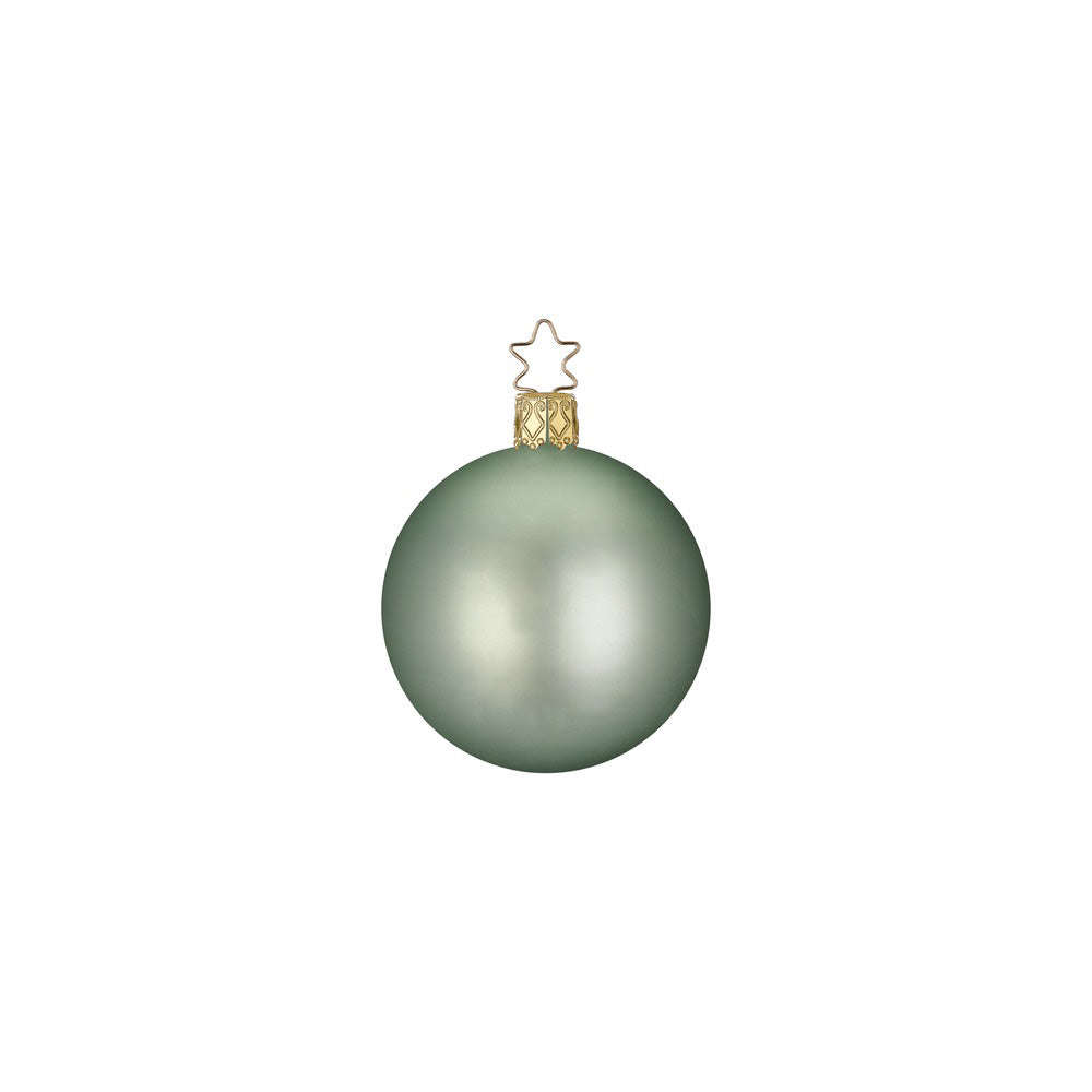 inge-glas-kugeln-christbaumkugeln-6-cm-salbei-matt image 1