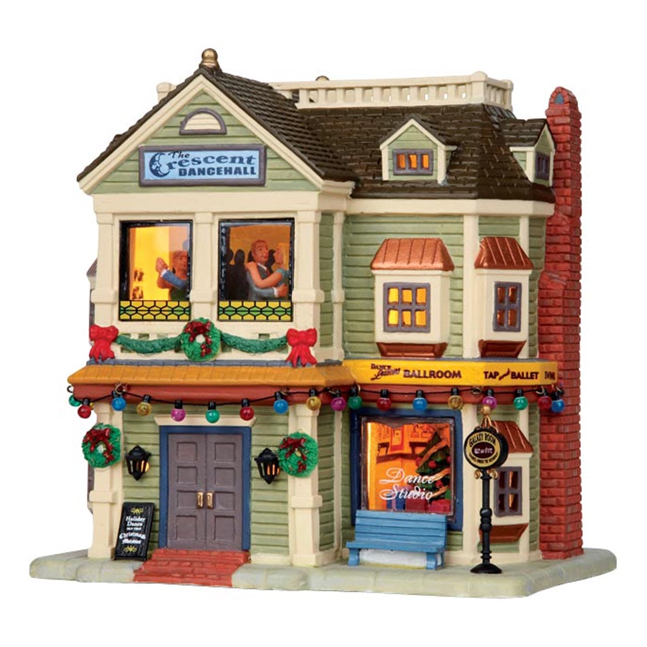 lemax-crescent-dance-hall-miniatur-tanzsaal image 1