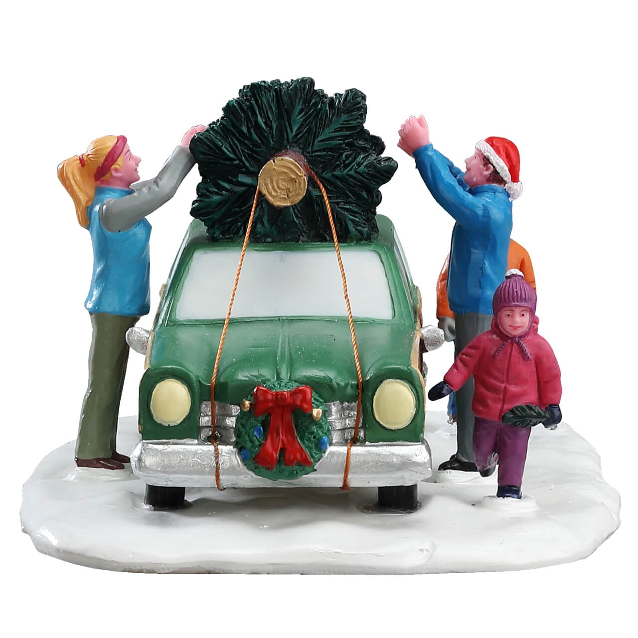 lemax-christmas-tree-transport-miniaturfahrzeug-weihnachtsbaum-transport image 4