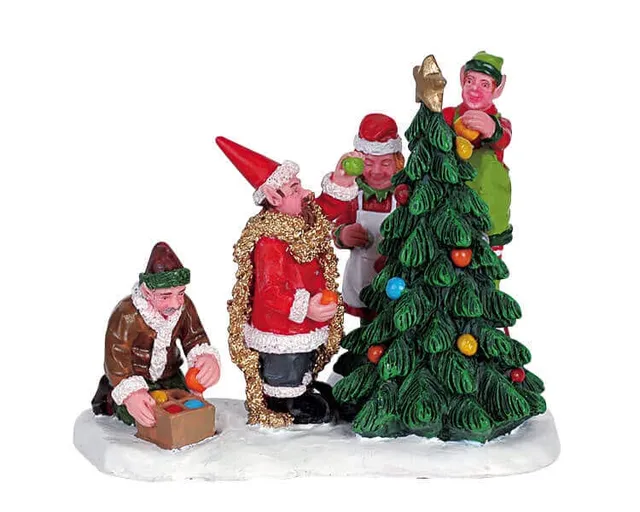 lemax-north-pole-christmas-tree-weihnachtsbaum-figur image 1