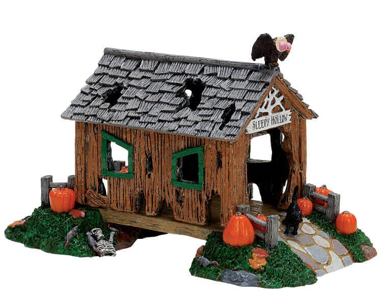 lemax-spooky-bridge-halloween-mini-br-cke image 2