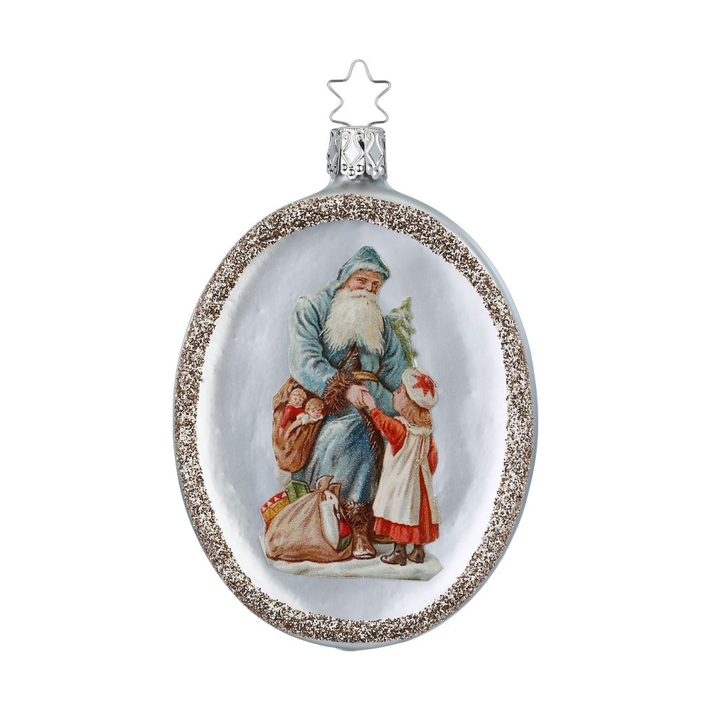 inge-glas-manufaktur-magische-festtage-christbaumschmuck-aus-glas-11-cm-grau image 1