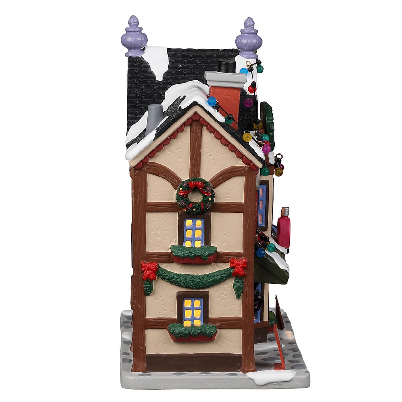 lemax-penny-lane-shoppes-caddington-beleuchtetes-haus image 2