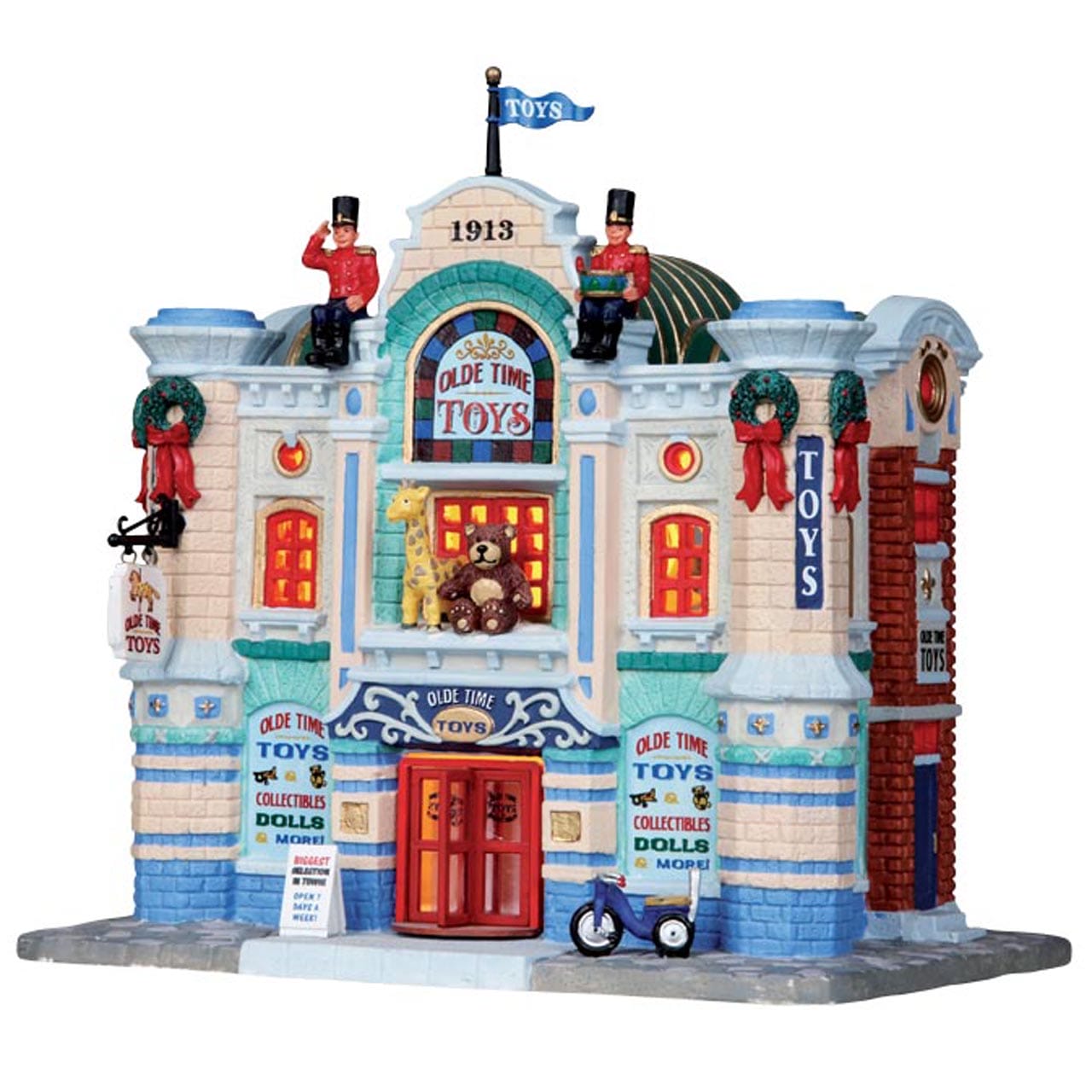 lemax-olde-time-toys-nostalgischer-miniatur-spielzeugladen image 1