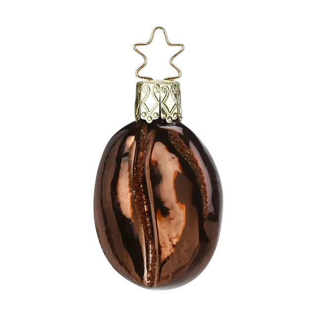 inge-glas-kaffeebohne-schokobraun-christbaumkugel-5-5-cm image 1