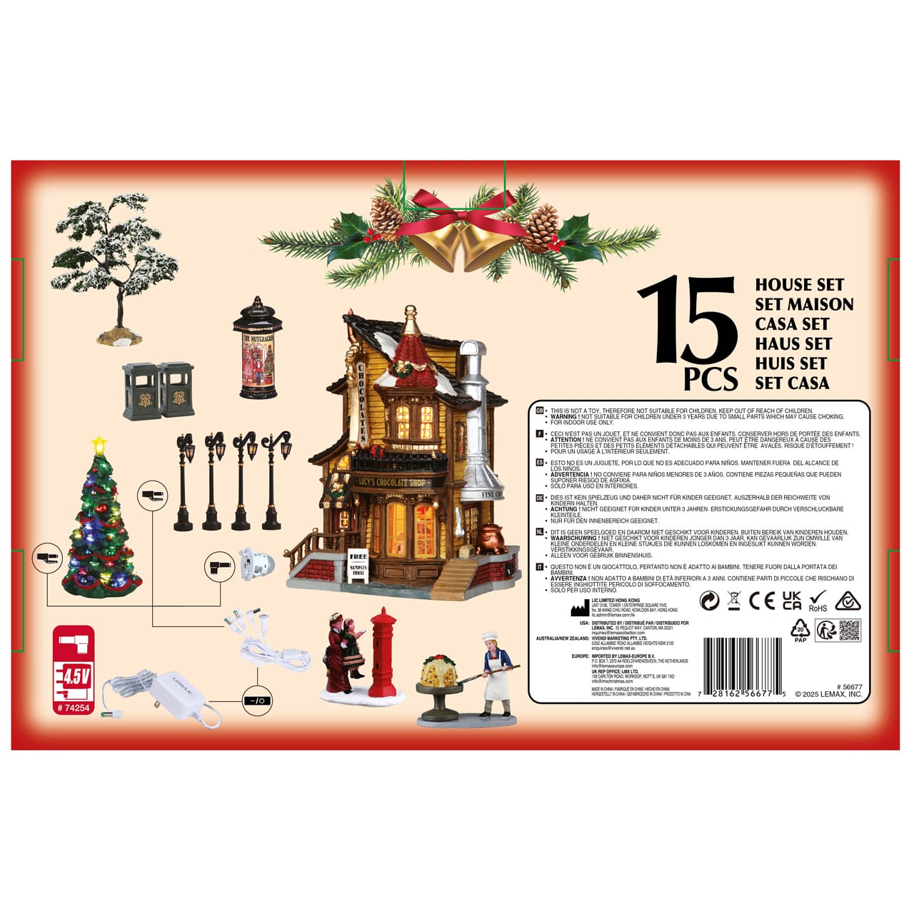 lemax-lucy-s-chocolate-shop-weihnachtsdorf-set image 3