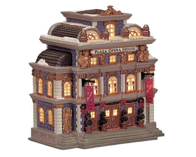 lemax-plaza-opera-house-miniatur-geb-ude-weihnachtsdorf image 1