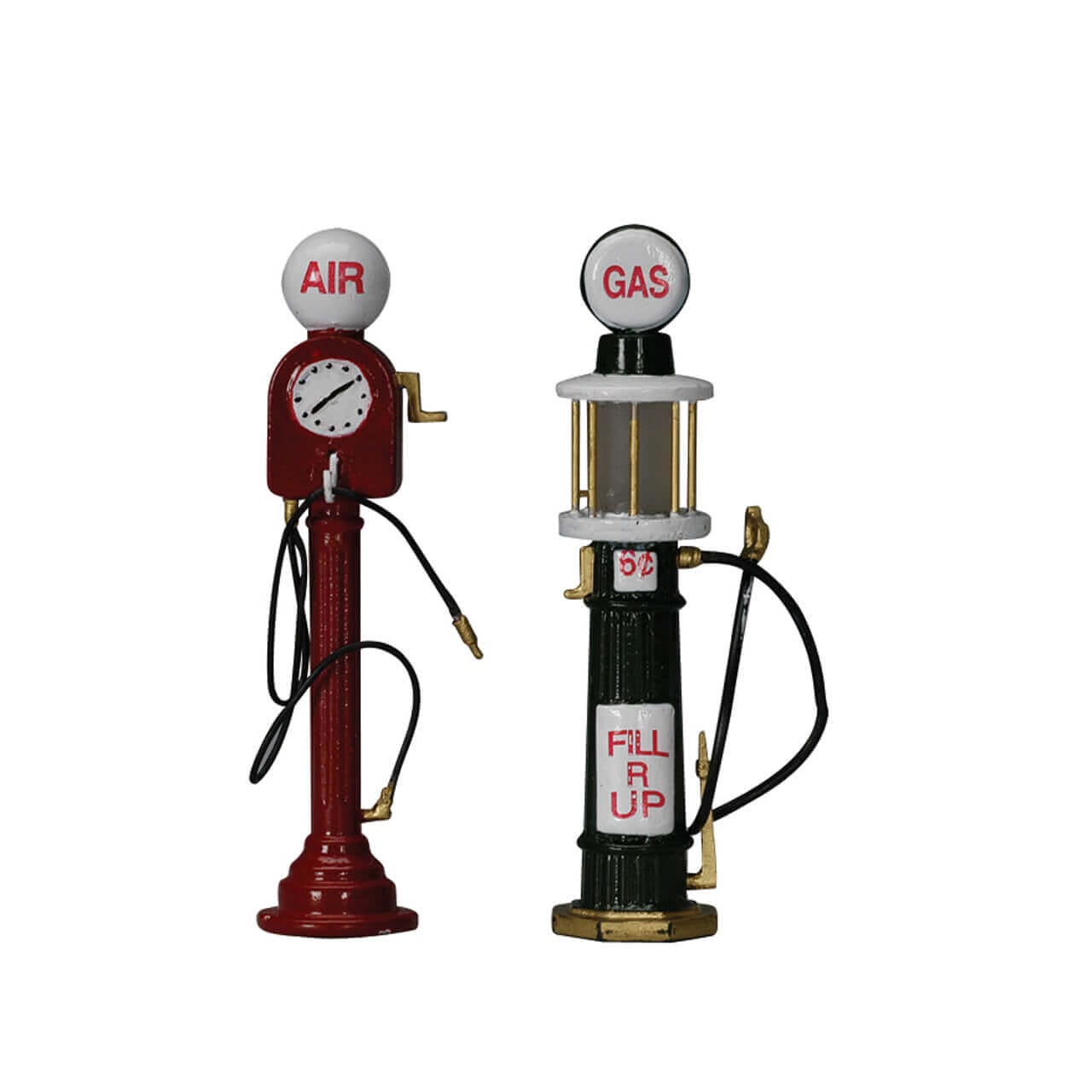lemax-service-pumps-set-of-2-miniatur-tankstelle image 1