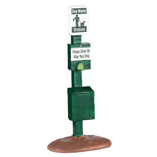 lemax-dog-park-station-general-products-miniatur-zubeh-r image 1