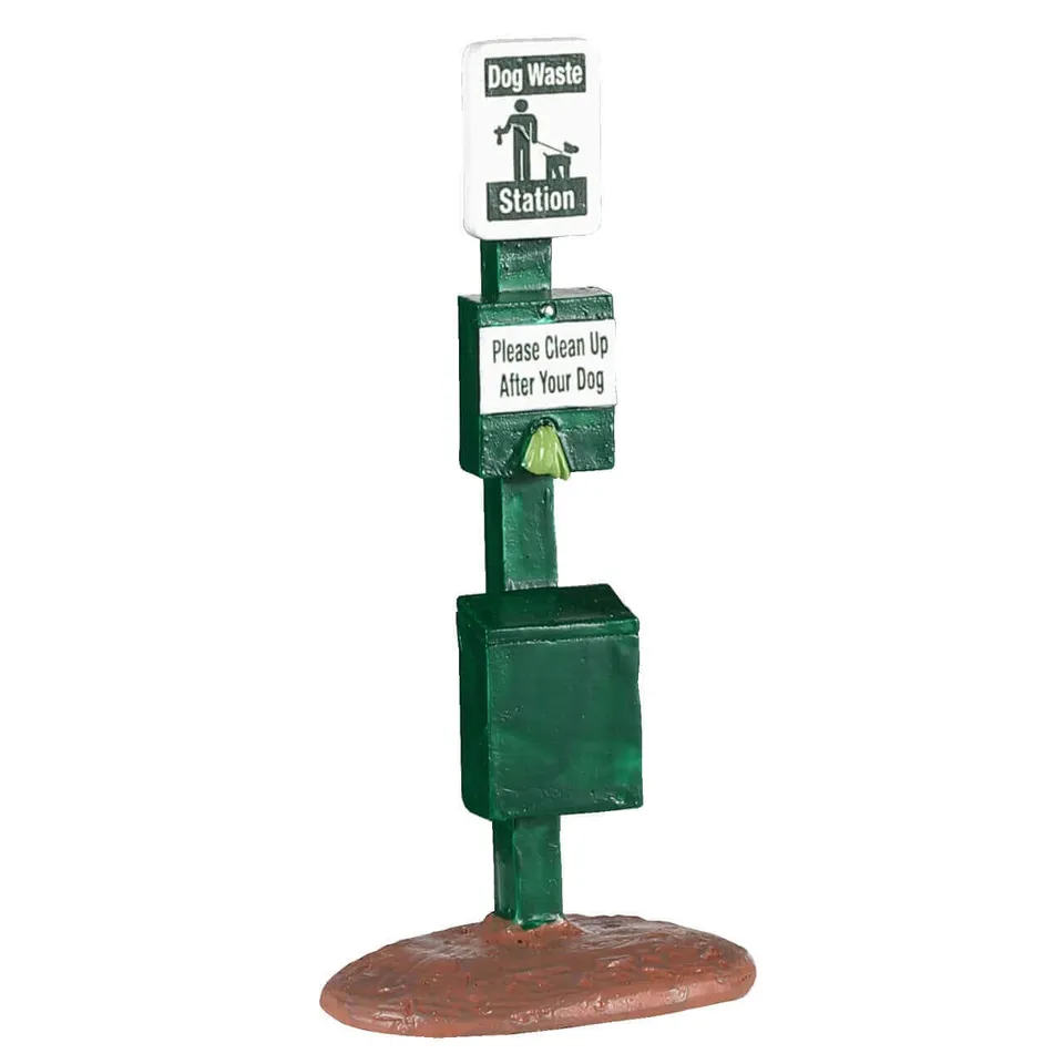 lemax-dog-park-station-general-products-miniatur-zubeh-r image 1