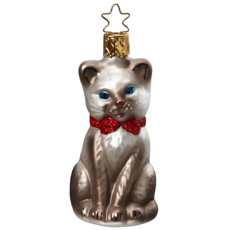 inge-glas-schmusek-tzchen-grau-8-5-cm-glas-anh-nger-katze image 1