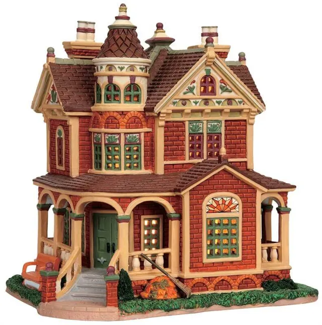lemax-hadley-house-miniaturhaus-f-r-weihnachtsdorf image 1