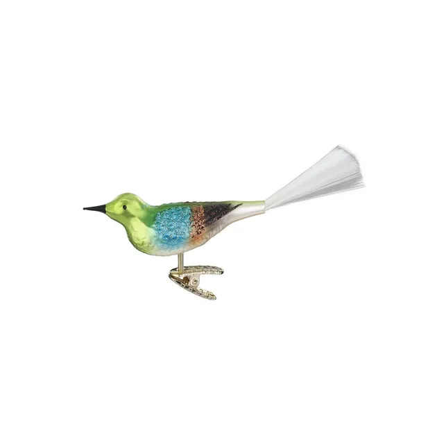 inge-glas-gr-nfink-vogel-anh-nger-10-cm image 1