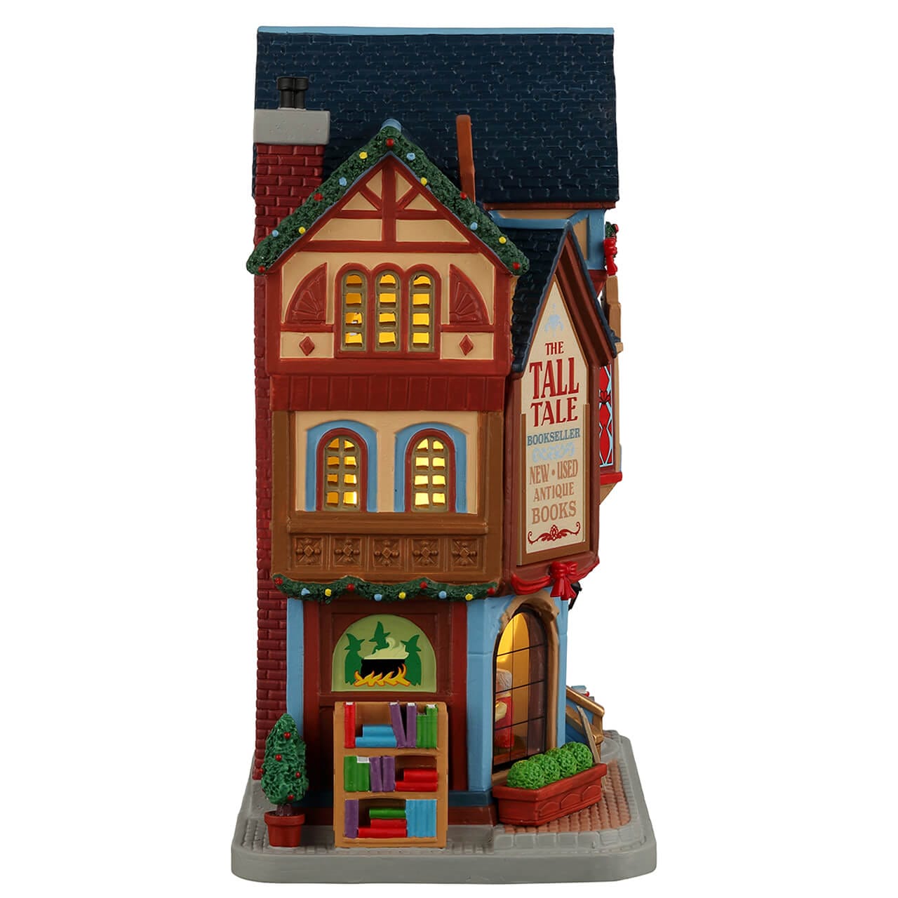 lemax-the-tall-tale-buchladen-miniatur-haus image 2
