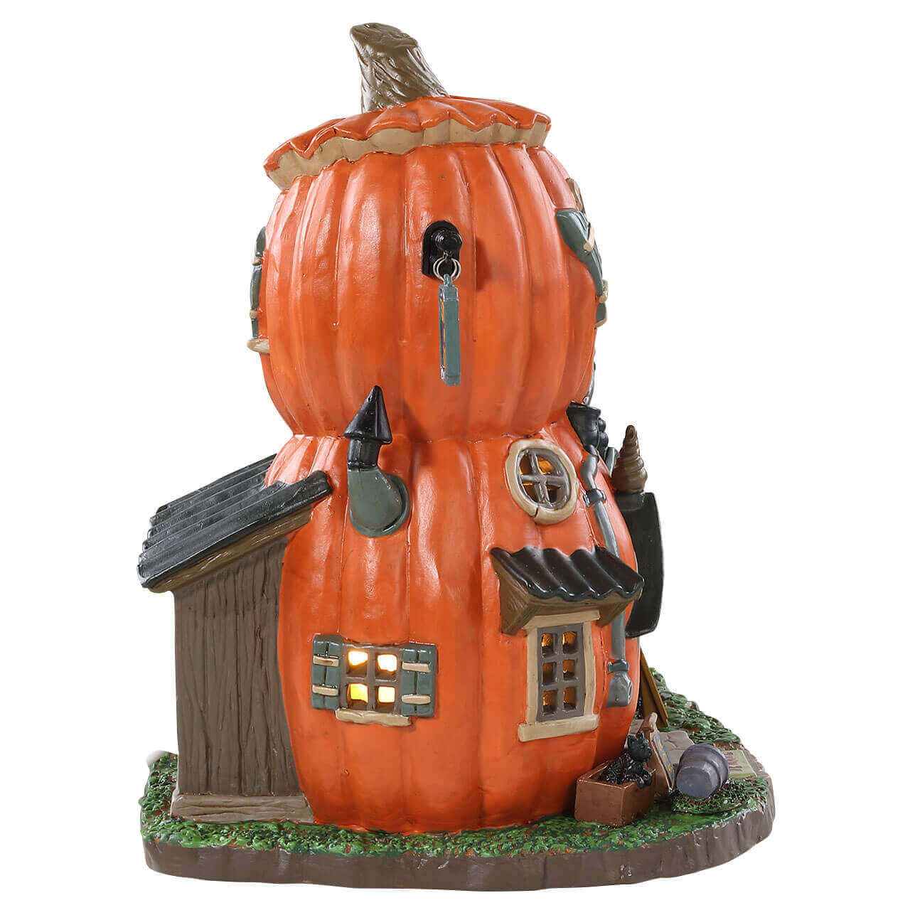lemax-spooky-town-squash-shack-k-rbis-miniaturhaus image 3