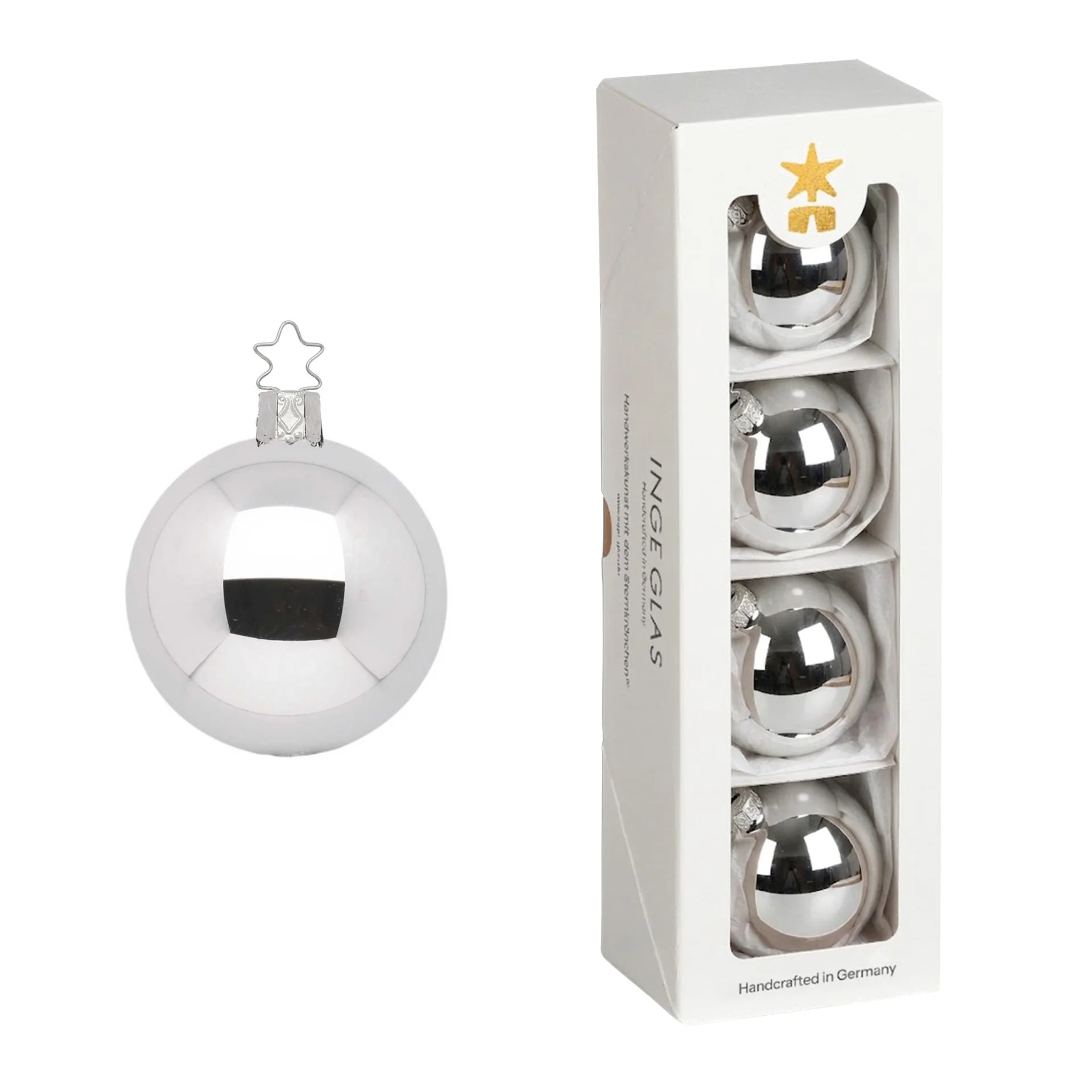 inge-glas-kugeln-christbaumkugeln-silber-glanz-6-cm-glas image 1