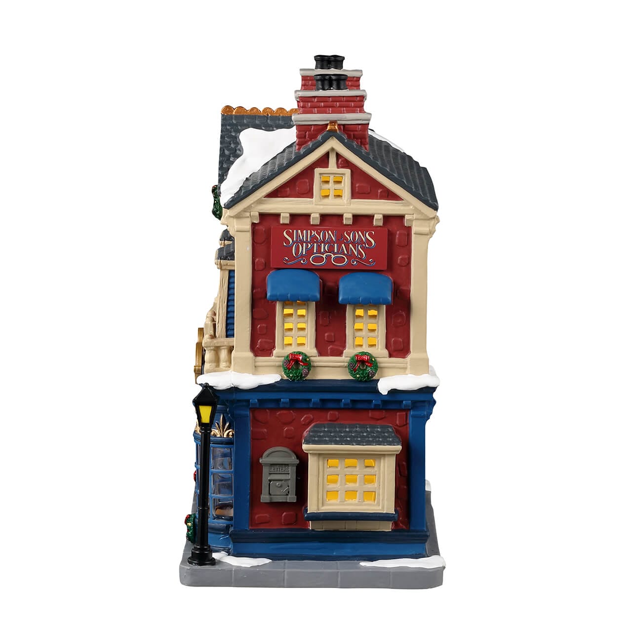 lemax-simpson-sons-opticians-beleuchtetes-miniaturhaus-caddington image 3
