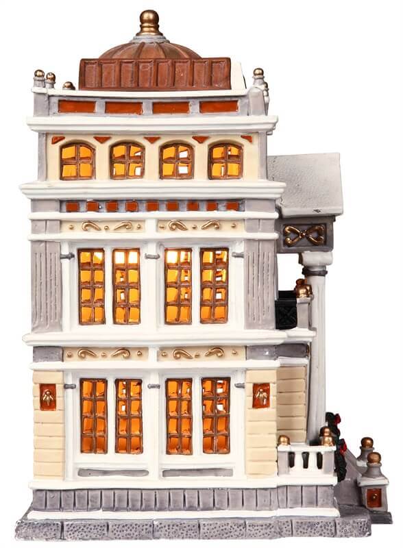 lemax-first-national-bank-beleuchtetes-dorfgeb-ude image 3