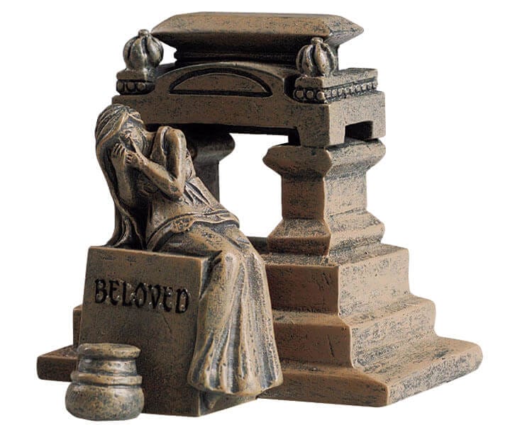 lemax-crypt-beloved-miniatur-gruft-spooky-town-halloween image 1