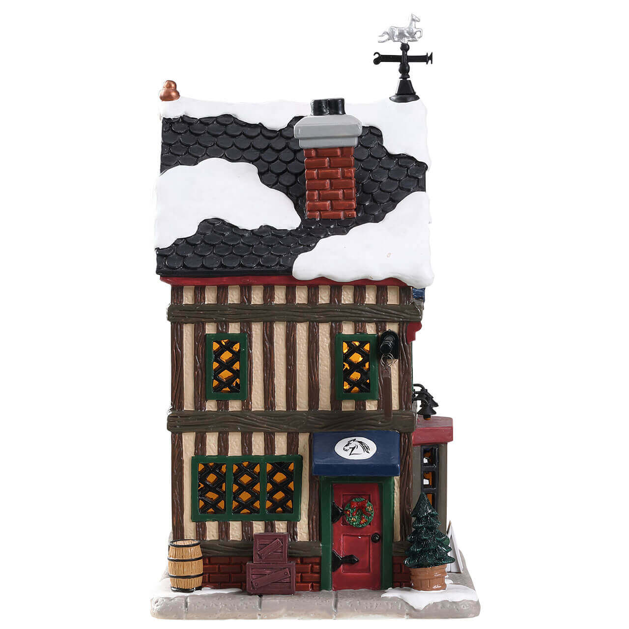 lemax-old-british-pub-beleuchtetes-miniaturhaus-f-r-weihnachtsdorf image 3