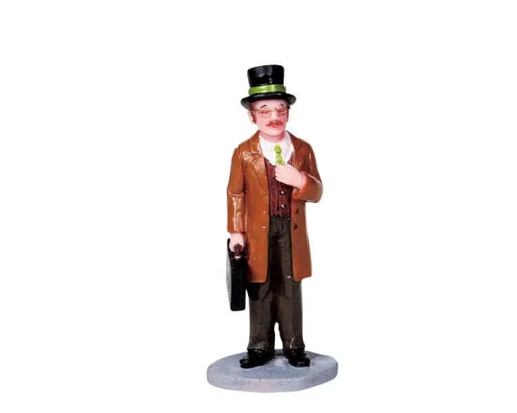 lemax-traveler-winter-miniaturfigur image 1