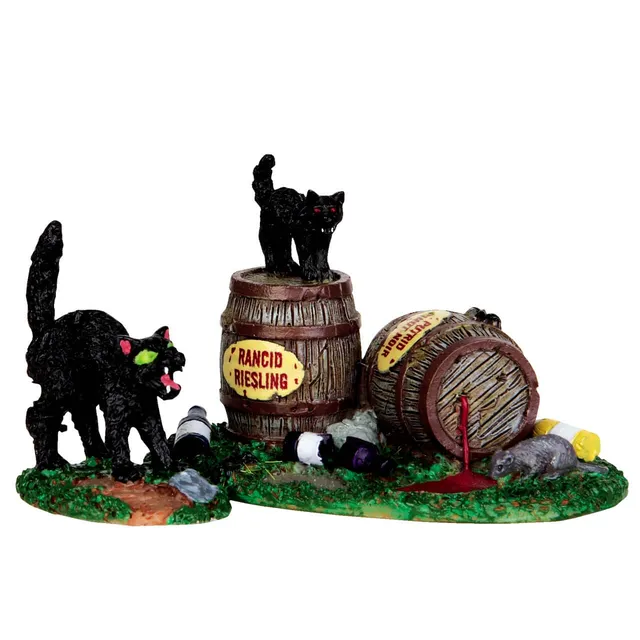 lemax-wine-barrels-set-of-2-miniatur-f-sser image 1