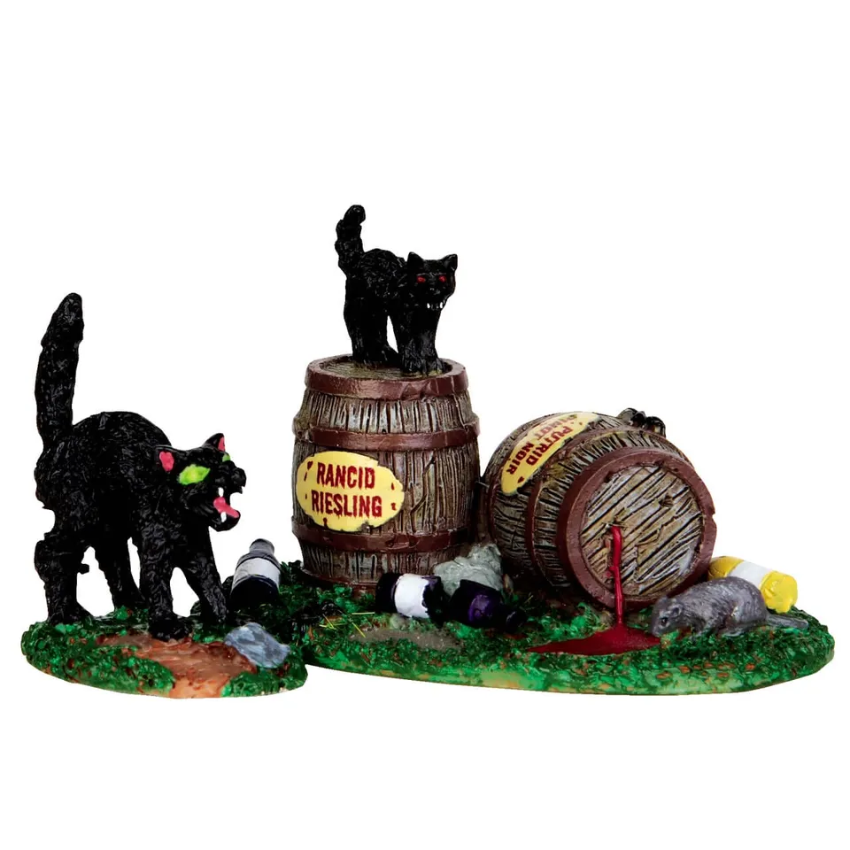 lemax-wine-barrels-set-of-2-miniatur-f-sser image 1