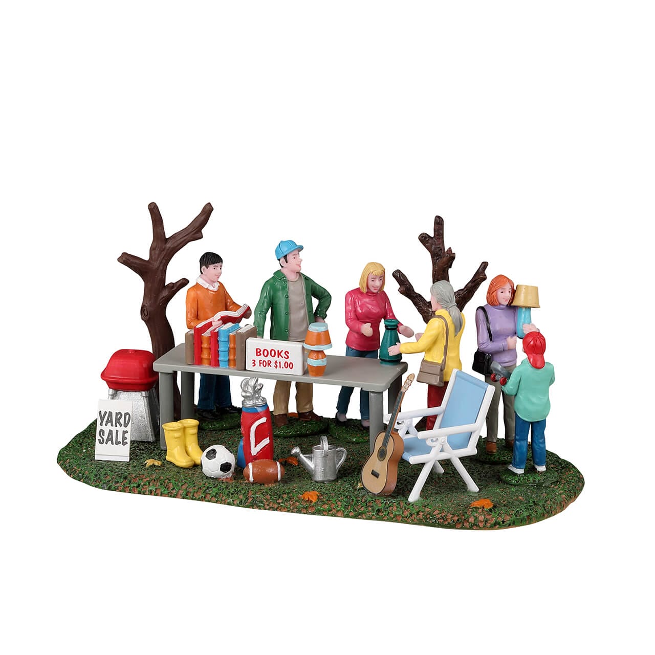 lemax-neighborhood-yard-sale-harvest-crossing-miniaturszene image 6