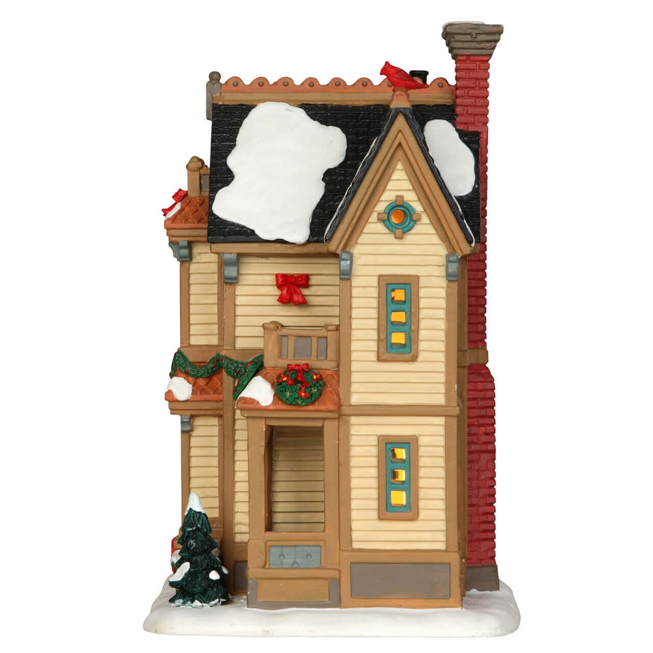lemax-home-for-christmas-residence-beleuchtetes-weihnachtshaus image 3
