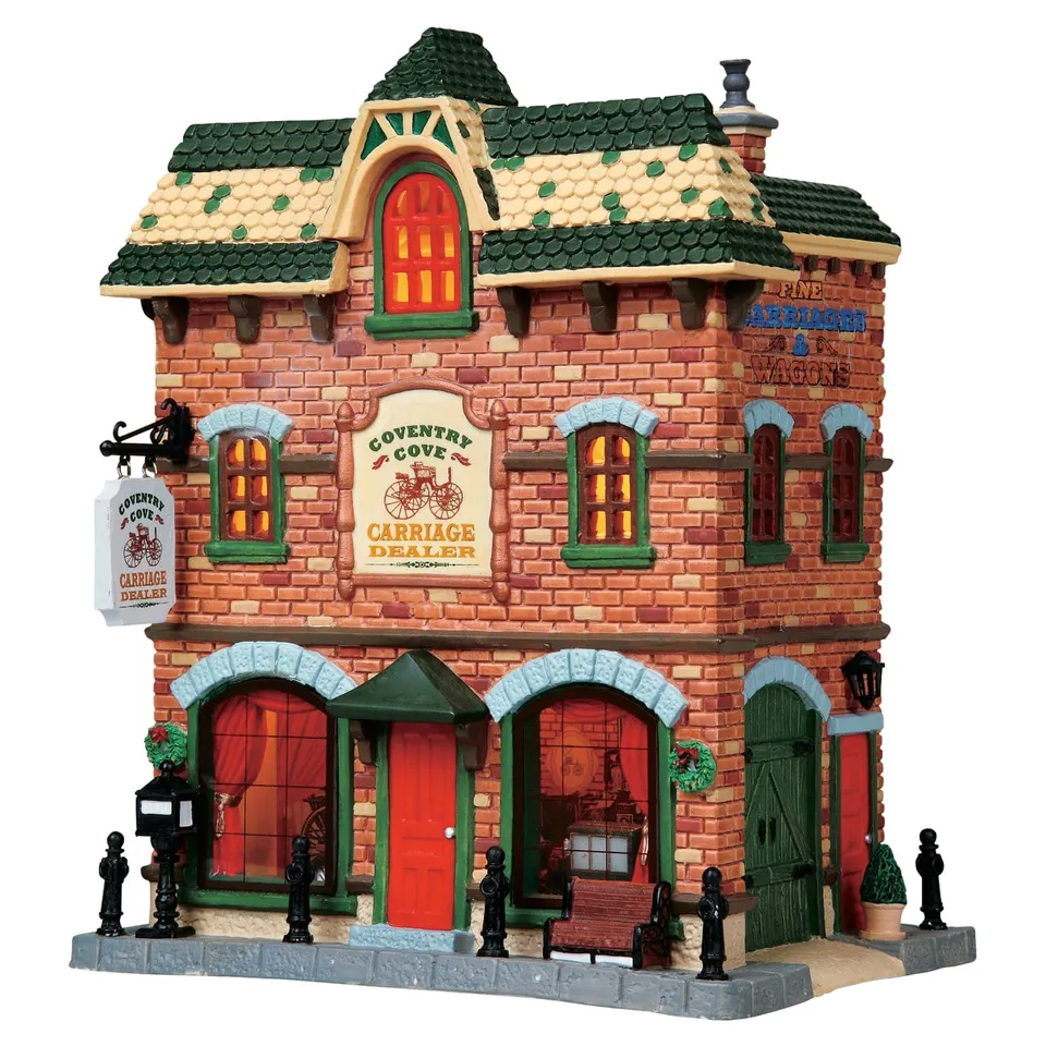 lemax-coventry-cove-carriage-dealer-weihnachtshaus image 1