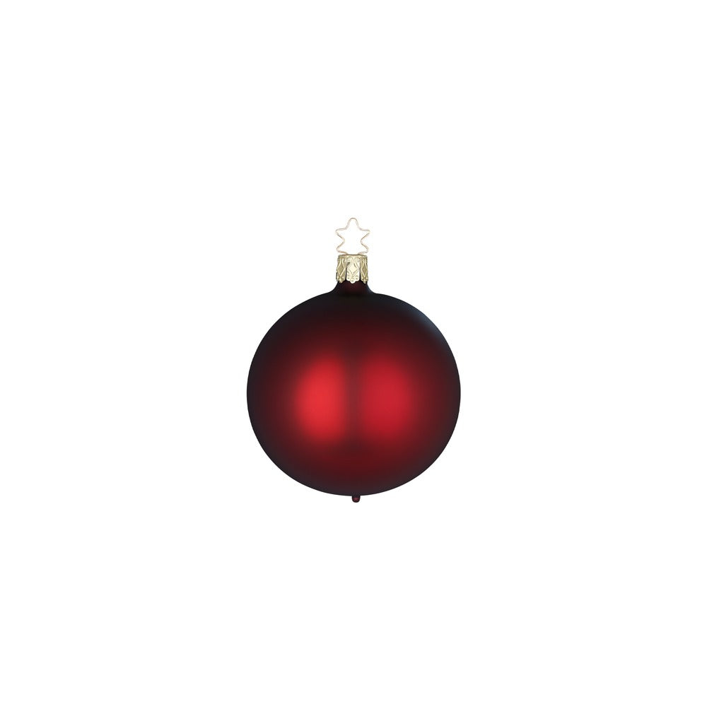 inge-glas-kugeln-imperialrot-matt-christbaumkugeln-6-cm image 2