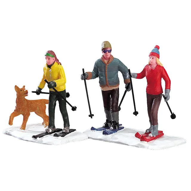 lemax-cross-country-friends-2er-set-miniaturfiguren image 1