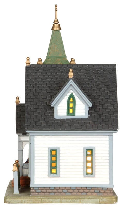 lemax-st-nicholas-church-weihnachtskirche-miniaturgeb-ude image 3