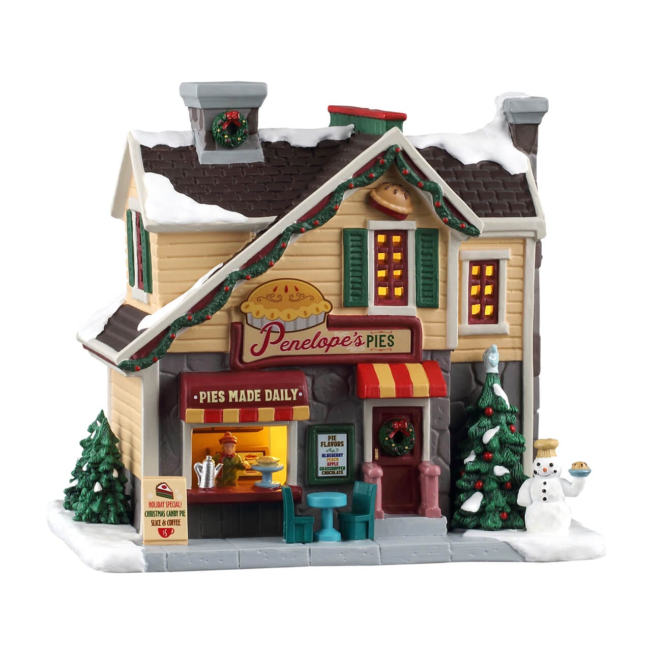 lemax-penelope-s-pies-beleuchtetes-kuchenhaus-caddington image 1